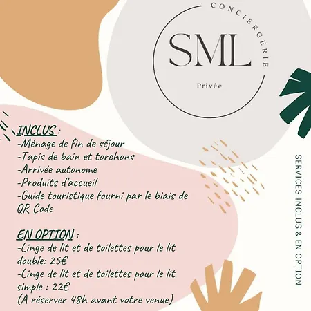 Escapade Marine-proche Apartment *